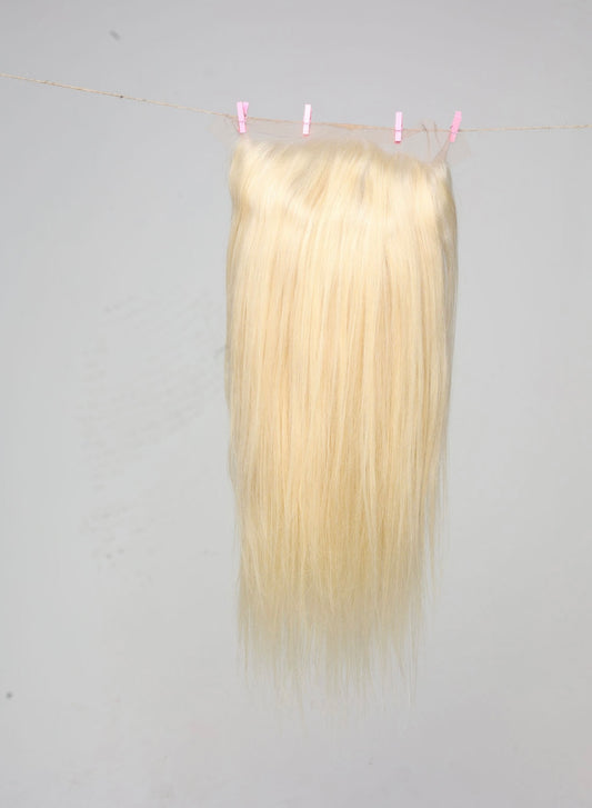 Platinum Blonde 613 13x4 Frontal Wigs